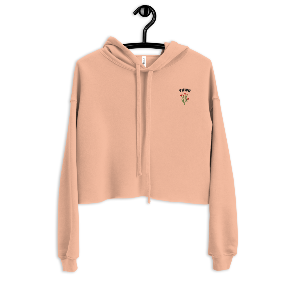 "The Divine Name" Crop Hoodie